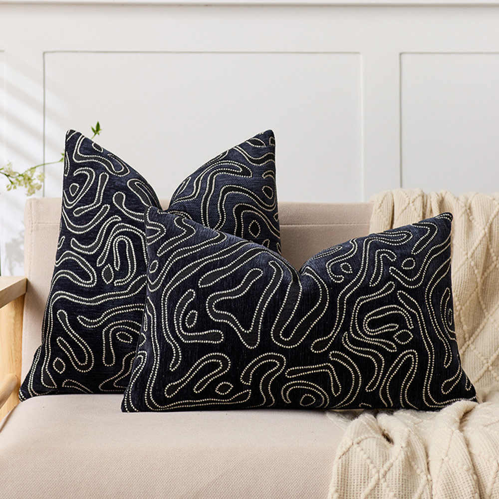 Dyreprint Chenille pude deco pude